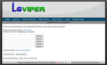 LGViper Image Host
